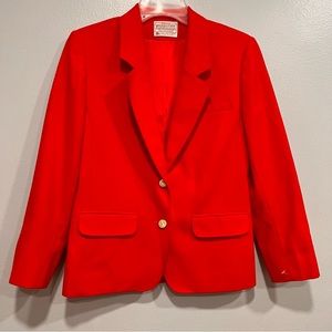 Pendleton vintage wool petite blazer size 6‎